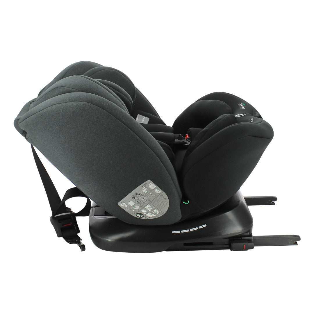 Seggiolino auto girevole Nania DUNE 360°, I-Size 40-150 cm - Adattabile dalla nascita fino a circa 12 anni - Attacchi Isofix 