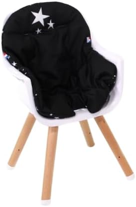 Chaise Haute Bébé évolutive 2 en 1 - Dès 6 mois jusqu'à 5 ans - Coussin réversible