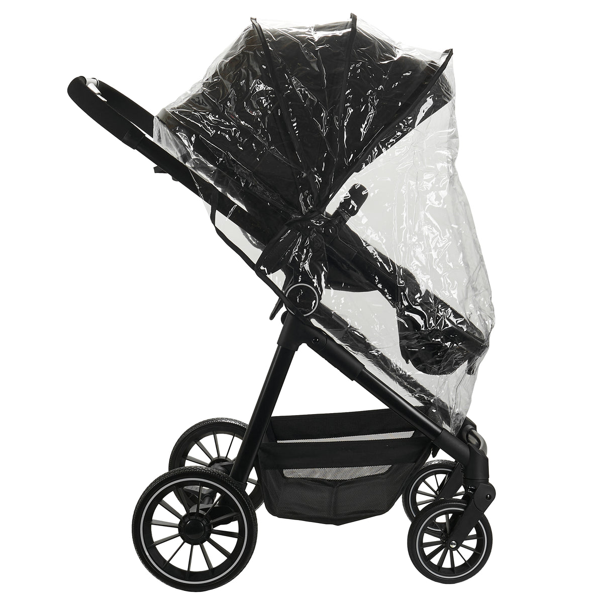 Nania Giulia Poussette combinée 3 en 1 de 0 à 22kg, avec coque bébé 40-85cm, Sac à langer, habillage pluie, moustiquaire et adaptateurs inclus