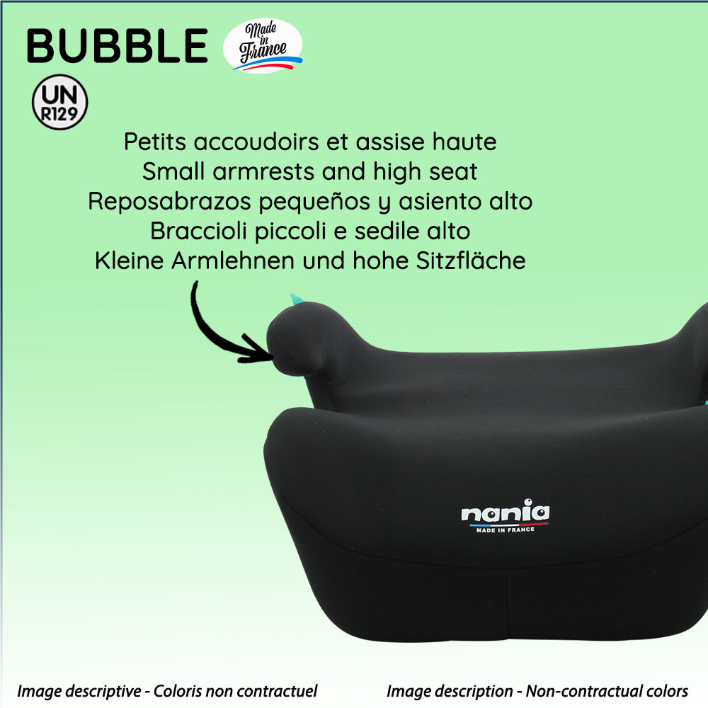 Nania Bubble Rehausseur bas 126-150 cm -Fixation ceinturé