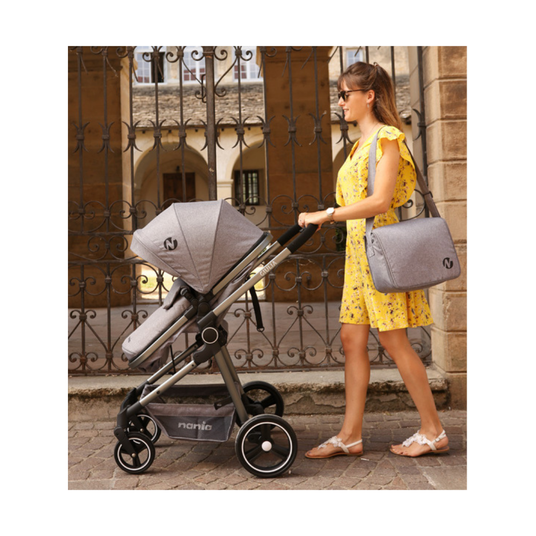 Sac à langer + Habillage pluie universel pour poussette