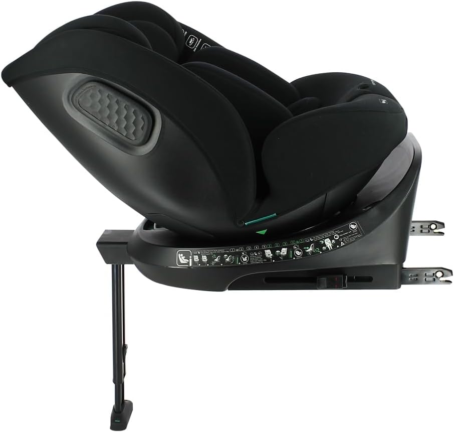 Siège auto SPIRIT ZY pivotant 360° - I-Size 40-150 cm - Evolutif  naissance jusqu'à 12 ans environ - Fixations isofix + jambe de force