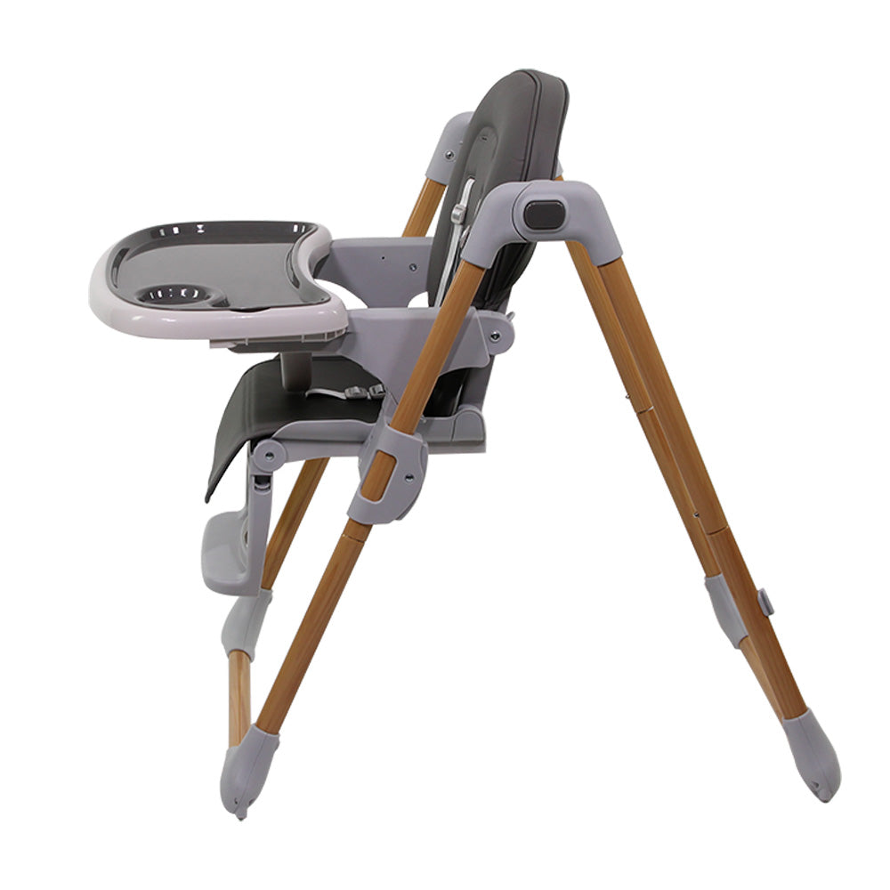 Migo- Chaise haute Emma dès 6 mois à 36 mois - Dossier inclinable - Hauteur réglable