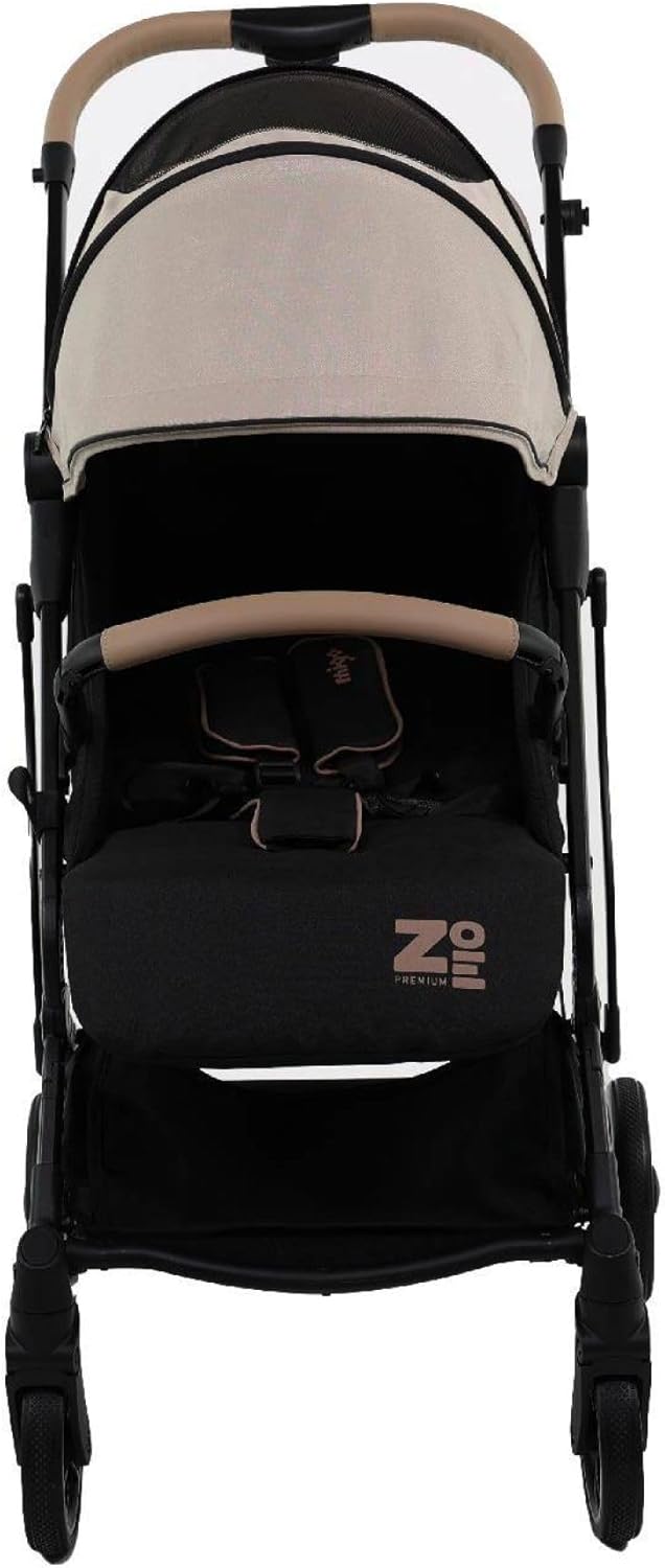 Poussette compacte ZOE dès 6 mois - 22 Kg max - Couvre-jambes- habillage pluie