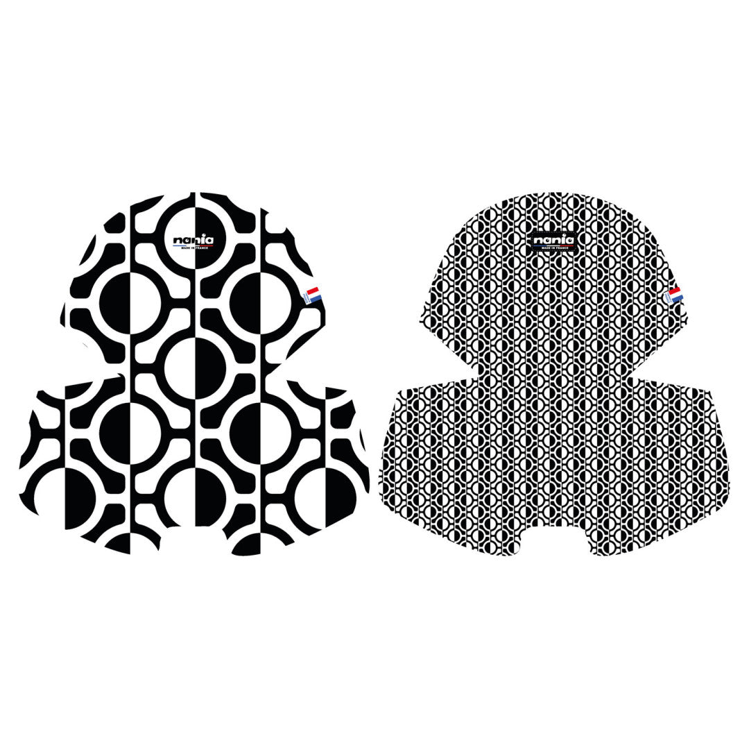 Chaise Haute Bébé évolutive 2 en 1 - Dès 6 mois jusqu'à 5 ans - Coussin réversible
