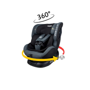 Siège auto Parma Isofix Pivotant 360° Norme i-Size, évolutif, naissance -12 ans environ, 40-150 cm, avec indicateur électronique d'installation, Housse grand confort
