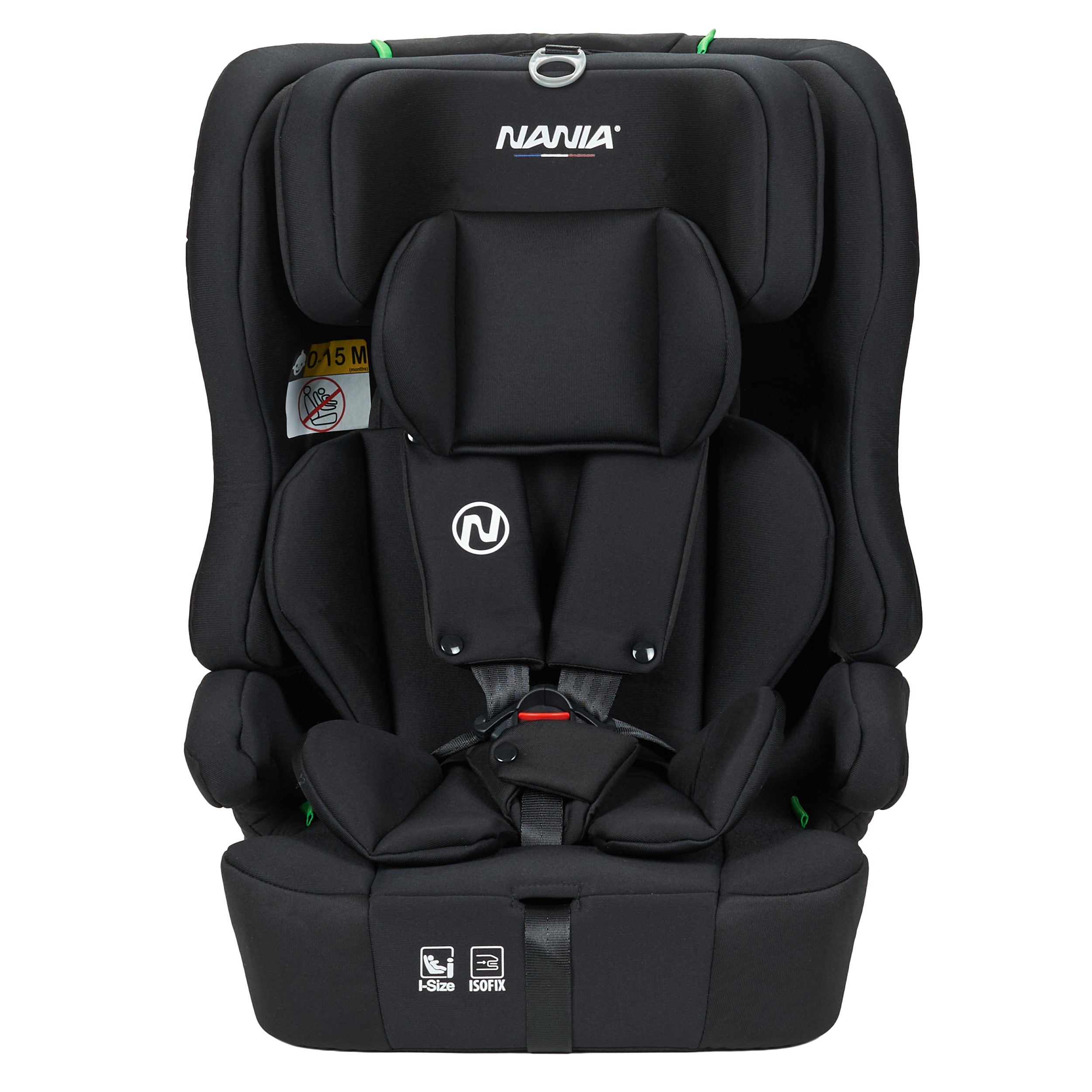 Nania Siège auto enfant isofix Lima I-size 76-150cm -Têtière ajustable