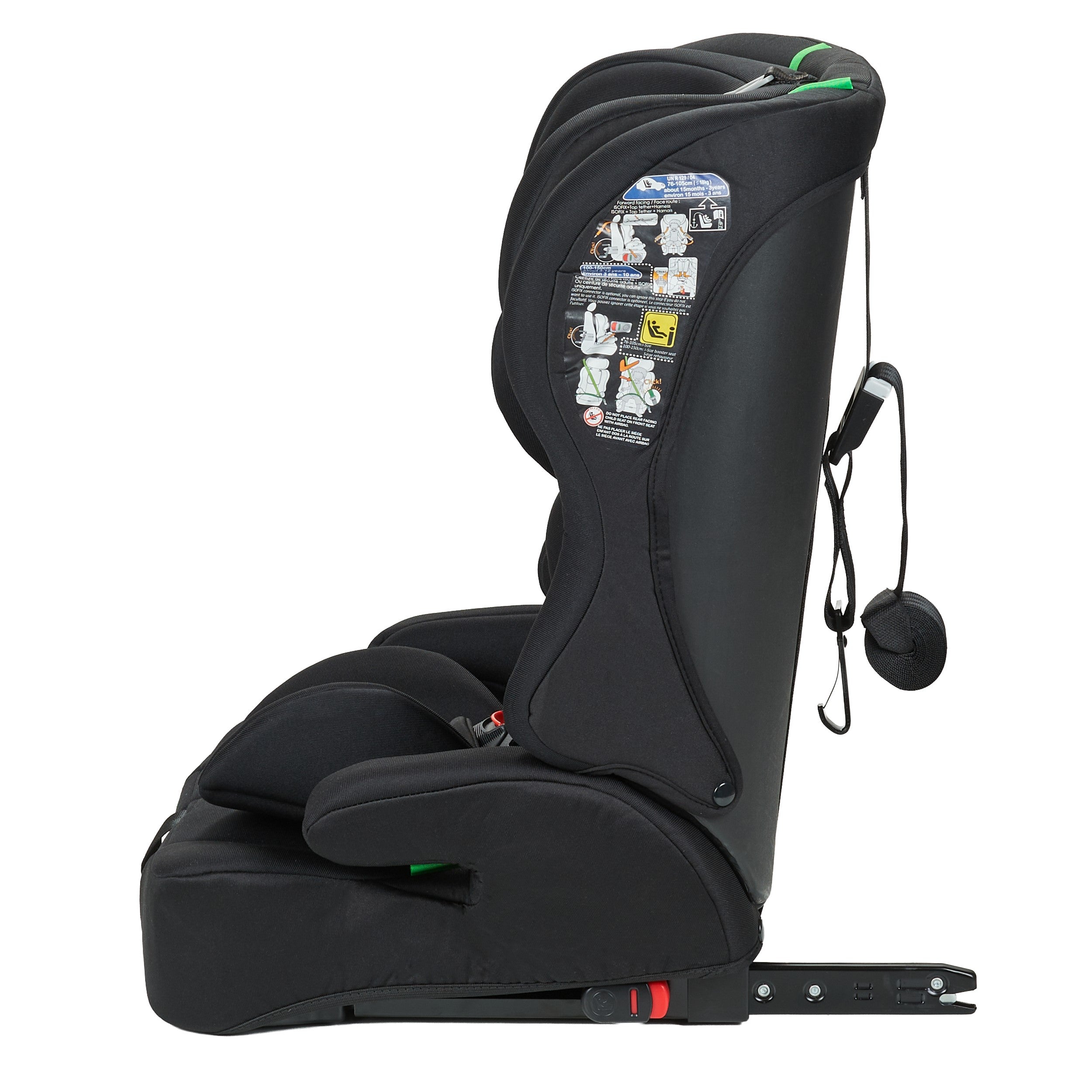 Nania Siège auto enfant isofix Lima I-size 76-150cm -Têtière ajustable