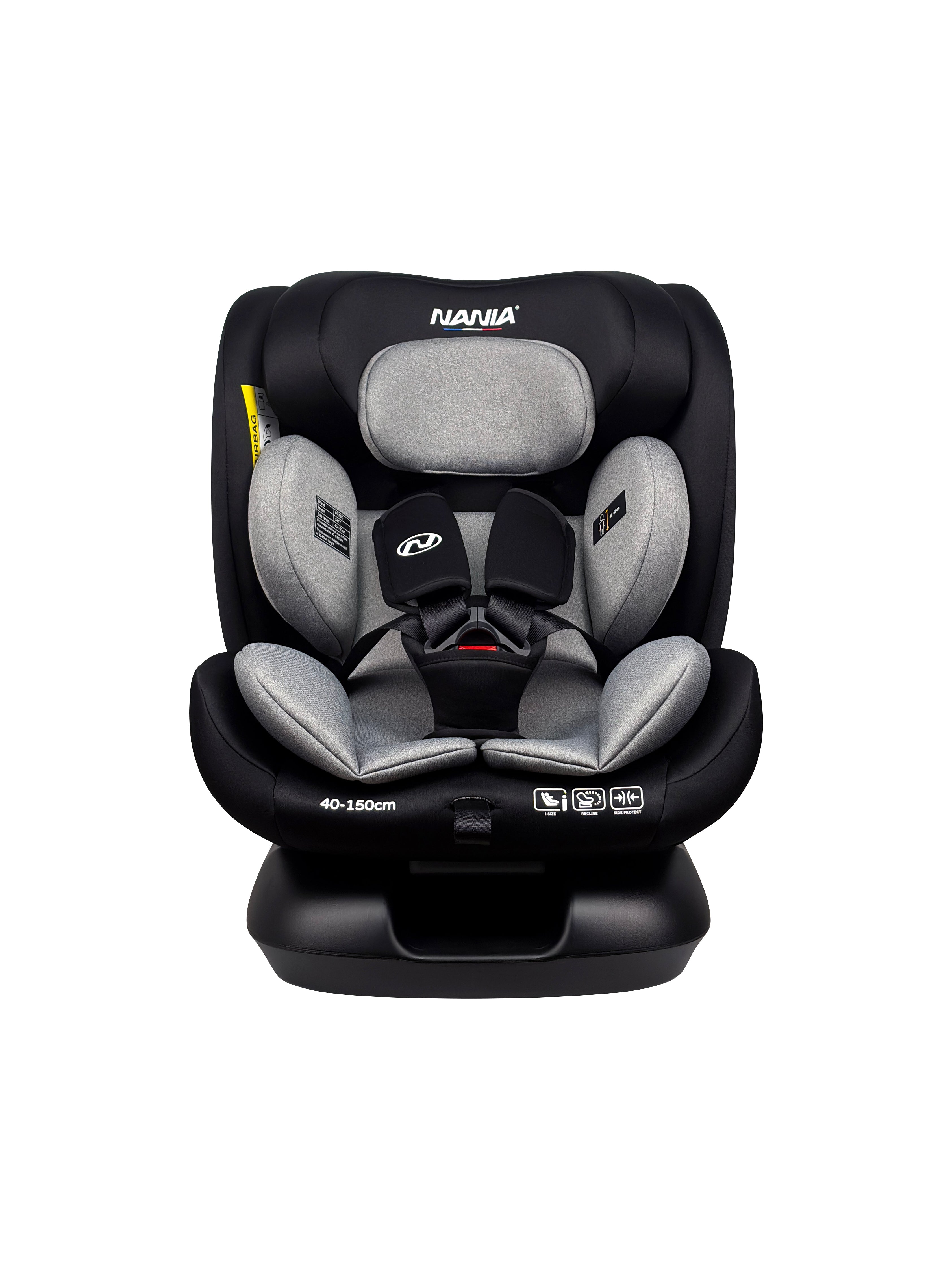 Silla de coche convertible Nania Prato 40-150 cm - Fijación del cinturón de seguridad