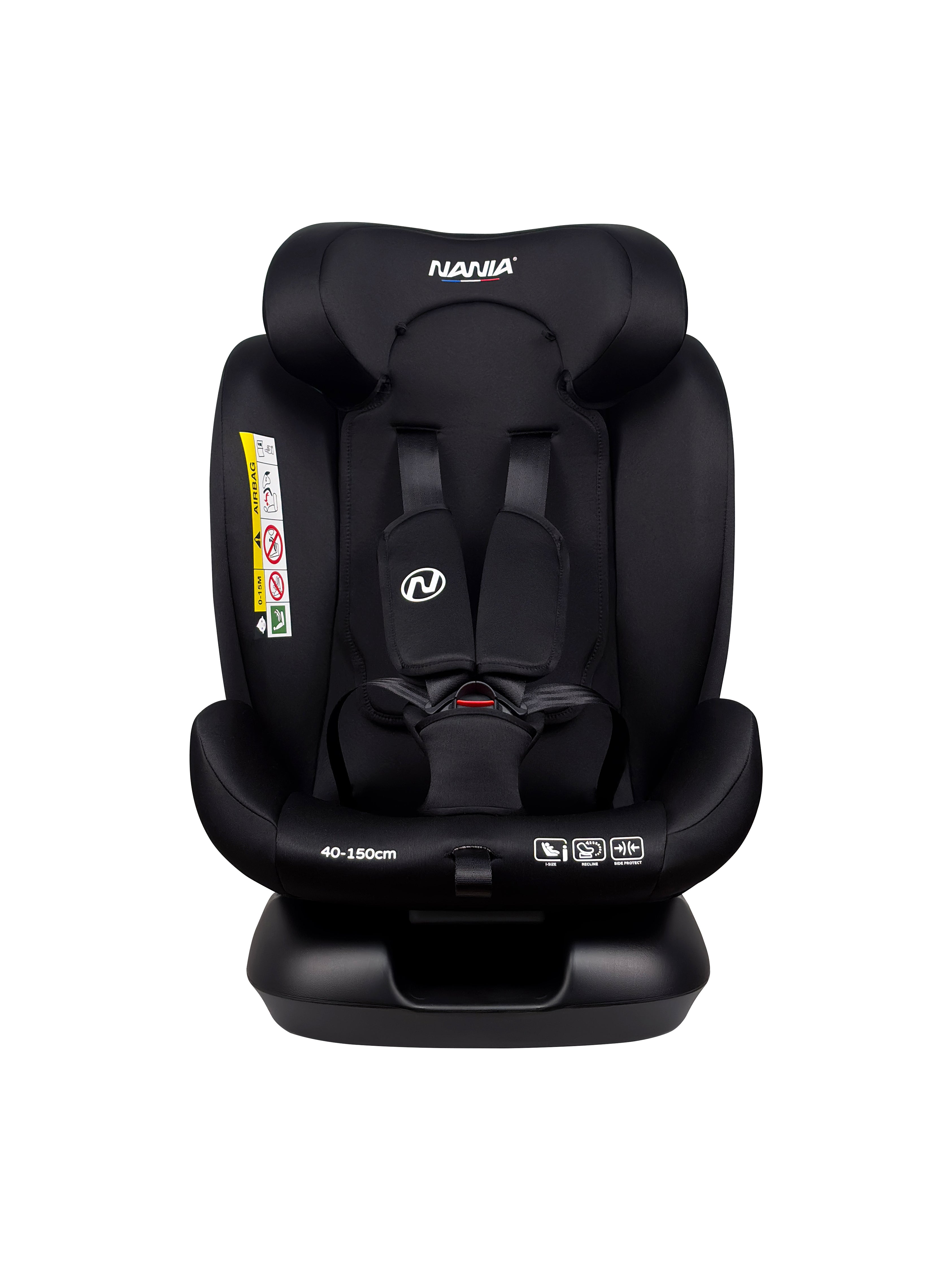 Silla de coche convertible Nania Prato 40-150 cm - Fijación del cinturón de seguridad