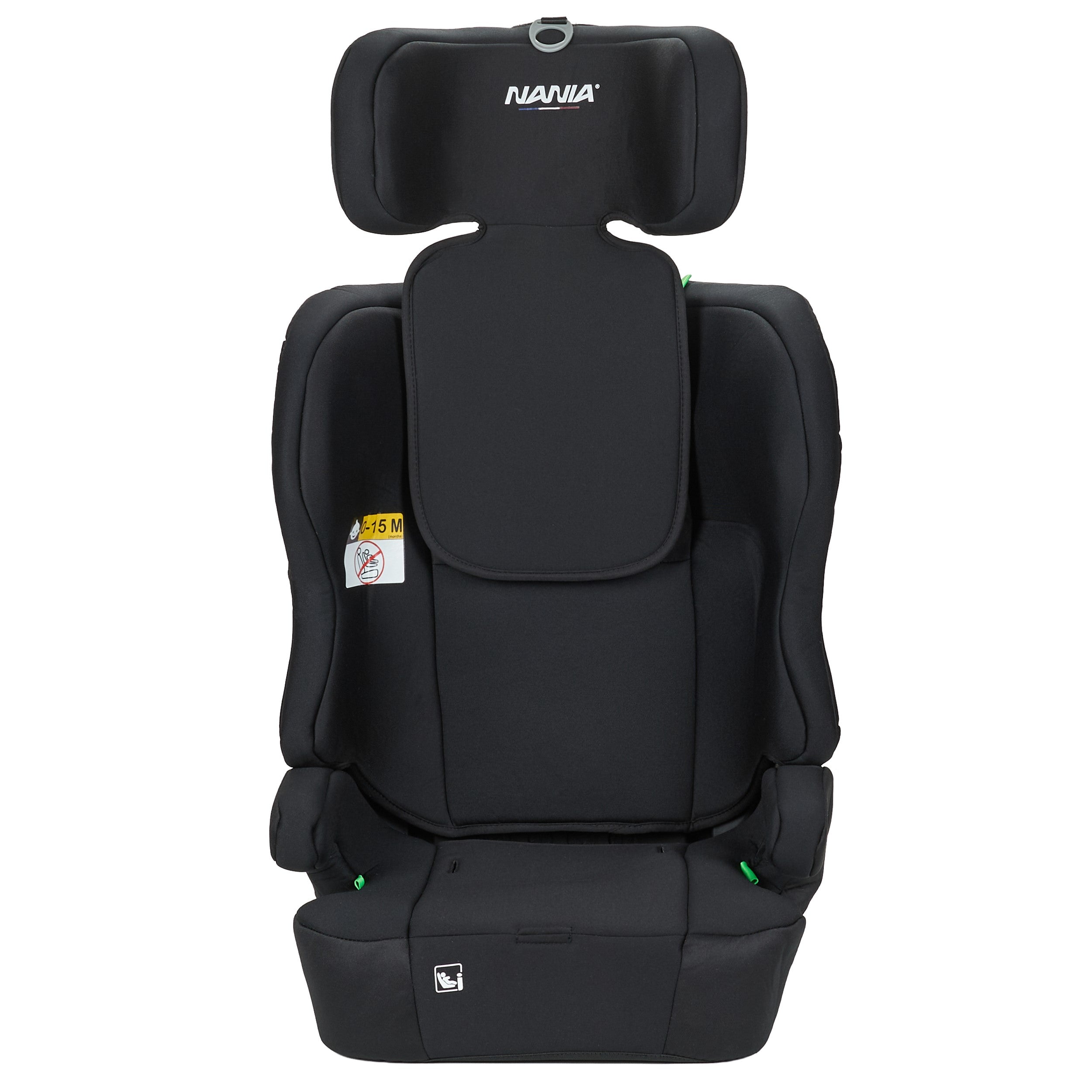 Nania Siège auto enfant isofix Lima I-size 76-150cm -Têtière ajustable