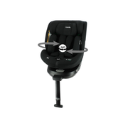 Nania  Siège auto SPIRIT pivotant 360° - I-Size 40-150 cm - Evolutif naissance à 12 ans environ - Fixations isofix + jambe de force