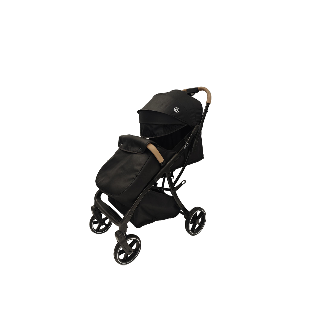 Nania Lexy Poussette compacte de 0 à 22 kg, Inclinable, protège-jambe, habillage de pluie