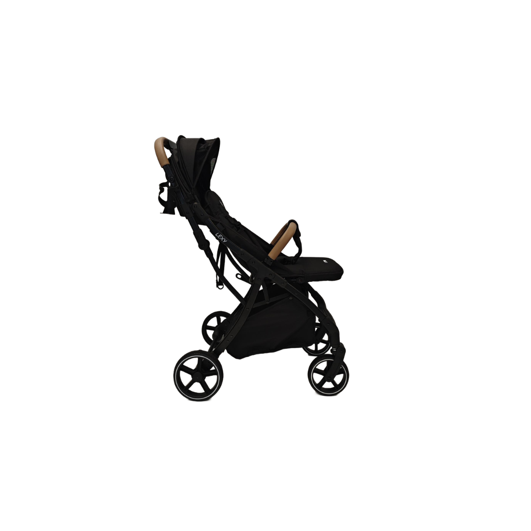 Nania Lexy Poussette compacte de 0 à 22 kg, Inclinable, protège-jambe, habillage de pluie