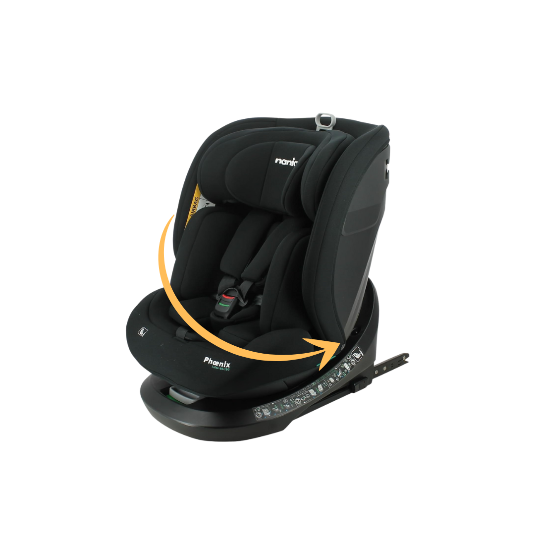 Siège auto Nania isofix Phoenix pivotant 360° - I-Size 40-150 cm