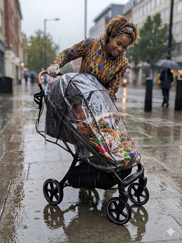 Nania Lexy Poussette compacte de 0 à 22 kg, Inclinable, protège-jambe, habillage de pluie