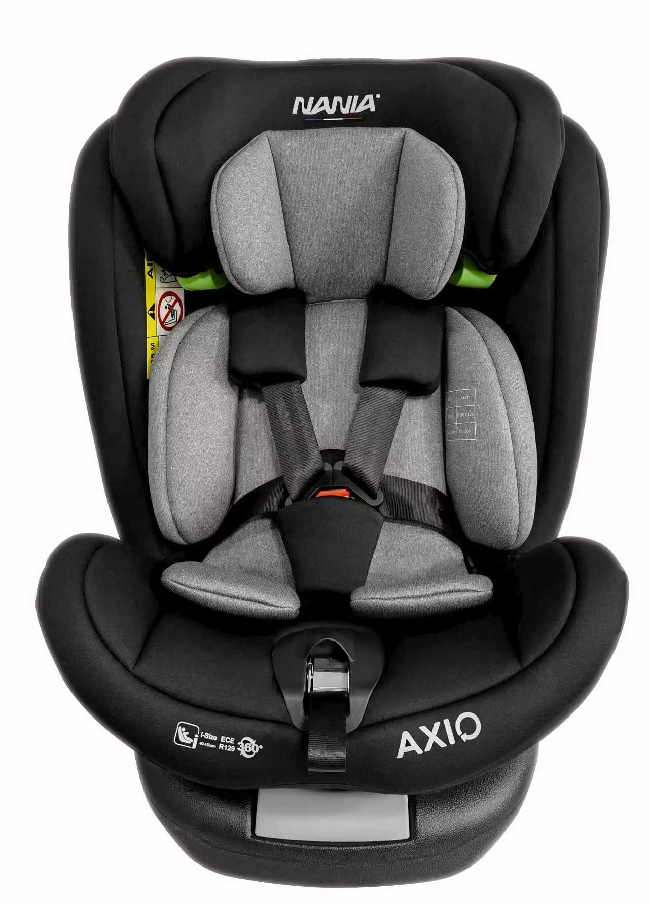 Siège auto AXIO Pivotant 360° I-Size 40-150 cm - Evolutif naissance à 12 ans environ  - Fixations isofix