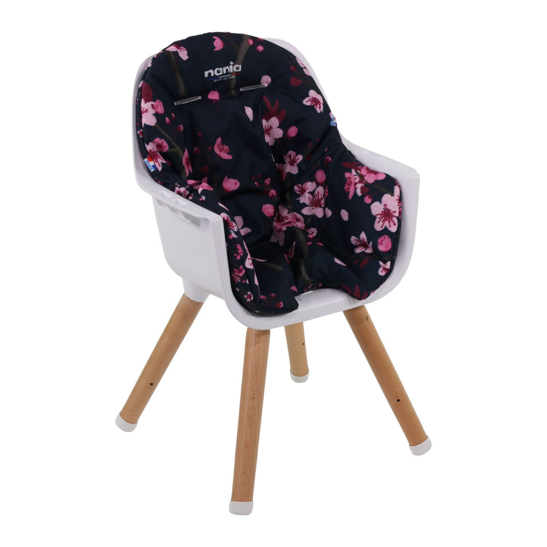 Chaise Haute Bébé évolutive 2 en 1 - Dès 6 mois jusqu'à 5 ans - Coussin réversible