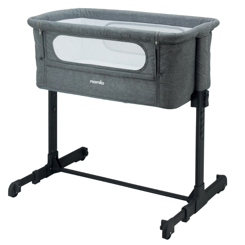 Lit bébé cododo - DODI - Lit d'appoint 2 en 1 - Ultra Confort Matelas 4cm d'épaisseur