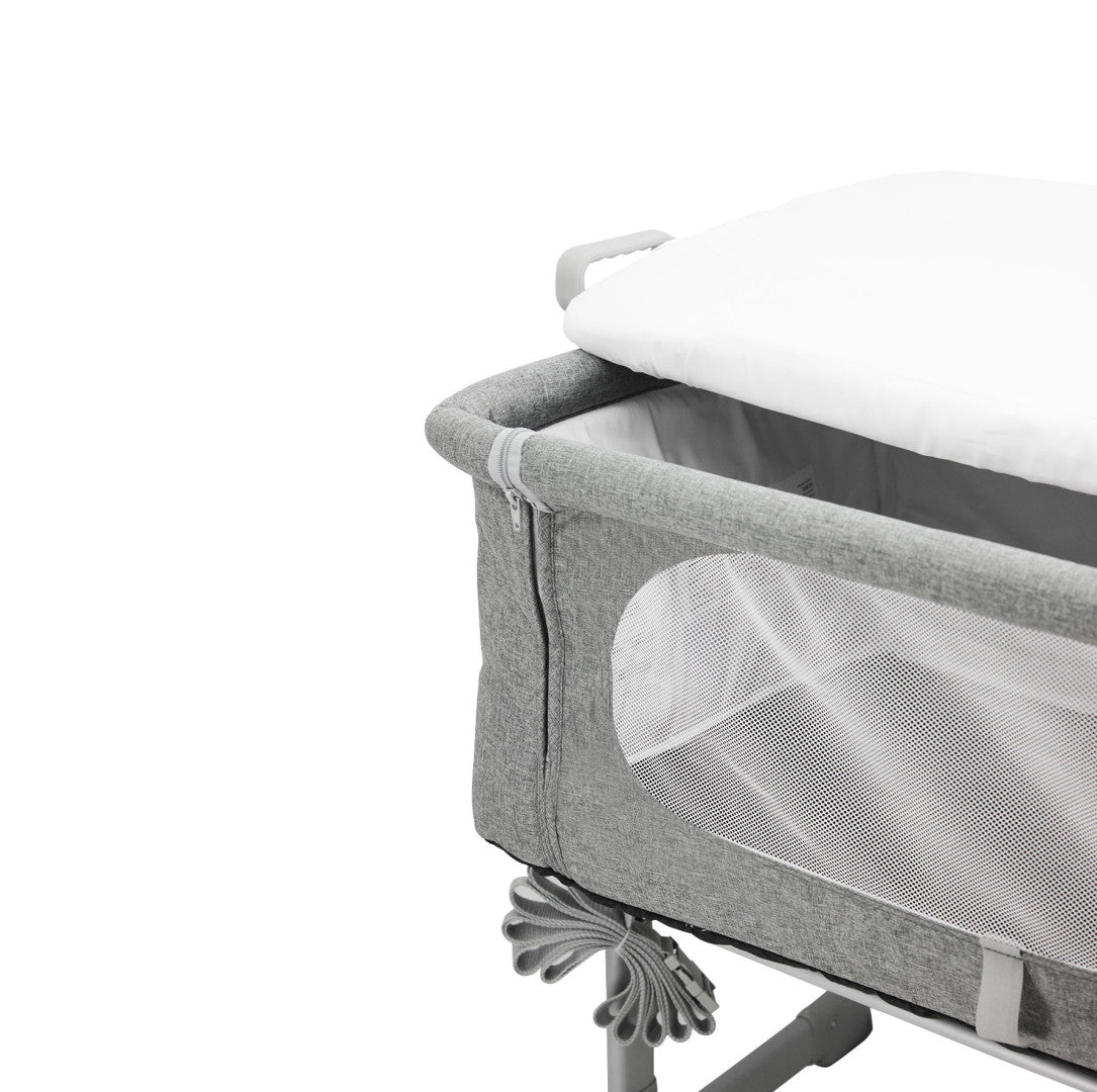 Lit bébé cododo - DODI - Lit d'appoint 2 en 1 - Ultra Confort Matelas 4cm d'épaisseur