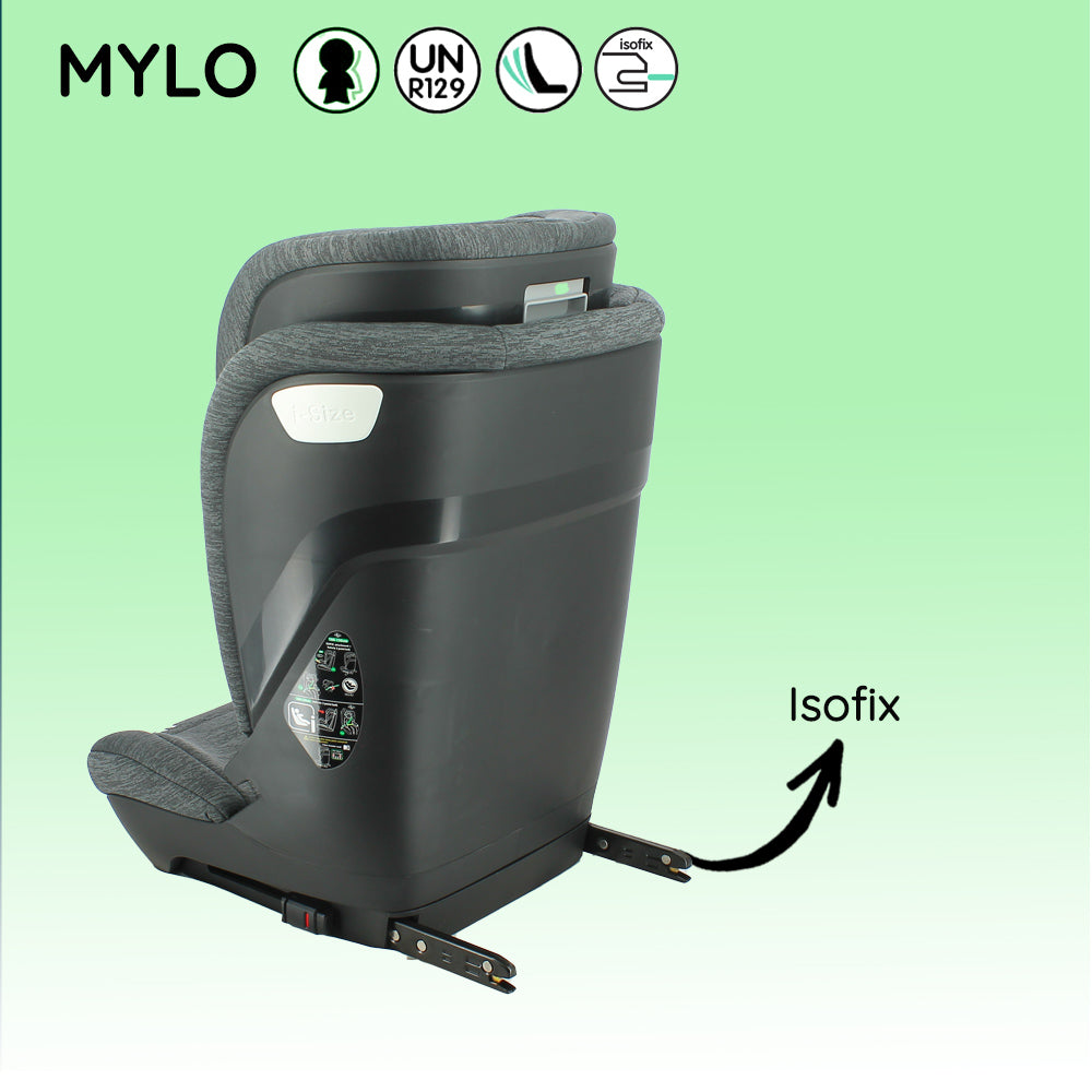 Migo Siège auto enfant Mylo inclinable ISOFIX I-size 100-150cm