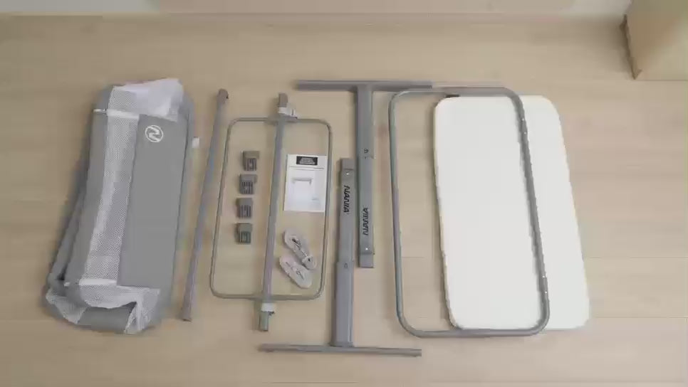 Charger la vidéo : Lit bébé cododo - DODI - Lit d'appoint 2 en 1 - Ultra Confort Matelas 4cm d'épaisseur- de 0 à 9 kg